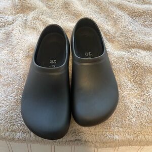 Birkenstock Matte Black Mules
